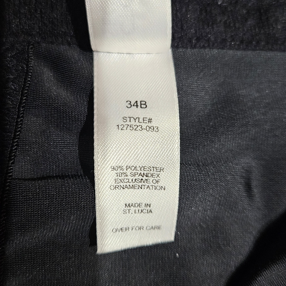 Victoria's Secret Elegant Black Fabric - Picture 10 of 11